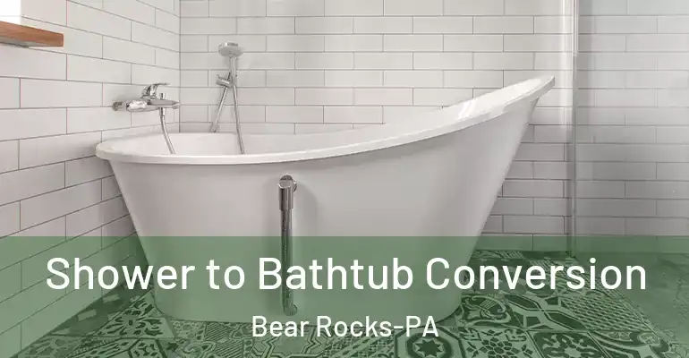 inner Bathroom imggen Shower to Bathtub Conversion Bear Rocks-PA